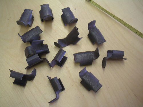 14 new kimpex track clip clips guides new 14 pcs vintage snowmobile 54-15020