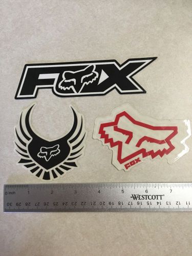 Fox racing motocross decals stickers