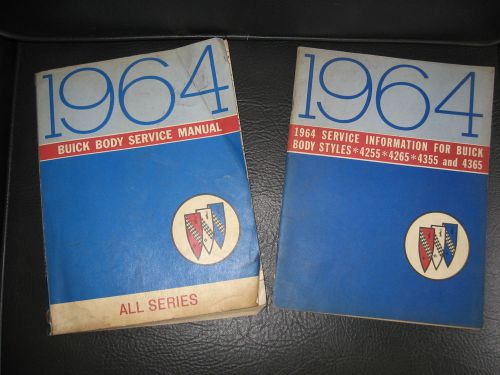 1964 buick body service manual includes station wagon supplement