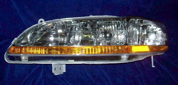 L headlight new 98 99 00 accord 1998 1999 2000 headlamp