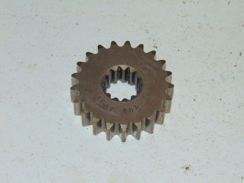 Vintage arctic cat snowmobile chaincase top gear 5/8 sprocket 21 tooth 0107-408