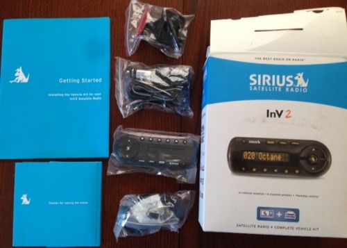 Sirius inv 2 sattellite radio receive complete vehicle kit s12tk1 s12