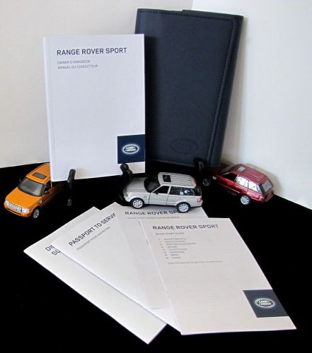2015 land rover range rover sport with navigation owners manual set #o904