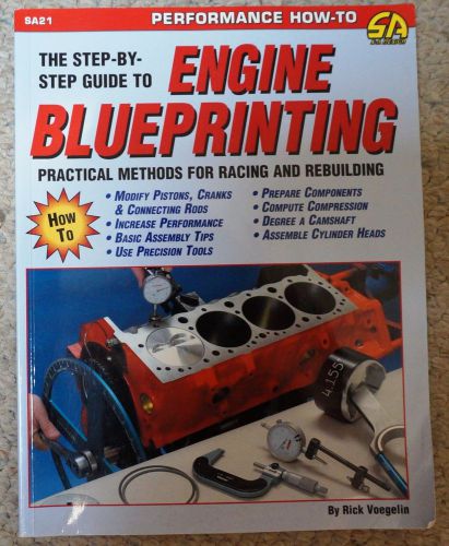 Engine blueprinting book, a step by step guide