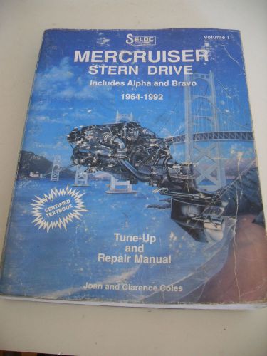 Seloc mercruiser sterndrive service repair manual 1964 to 1992
