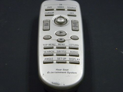 Toyota rear dvd entertainment remote control rear seat oem 86170-45010
