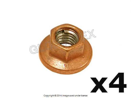 Bmw e31 e32 e34 e38 e39 e65 x5 z8 (88-05) copper collar nut (set of 4) genuine