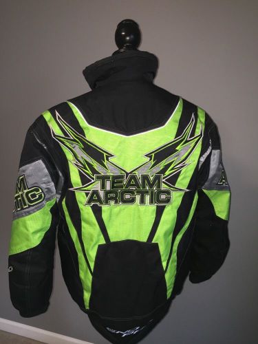 Arctic cat sno pro jacket with zipout insulated liner: womens m