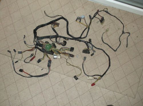 1971 71 mustang mach 1 coupe conv under dash wiring harness