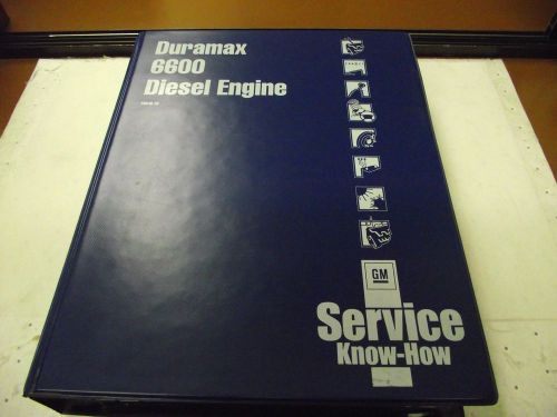 Gm service know how video &amp; manual dura max 6600 diesel engine