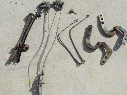 1968 1969 buick special &amp; sport wagon misc. tailgate parts hinges latch assembly