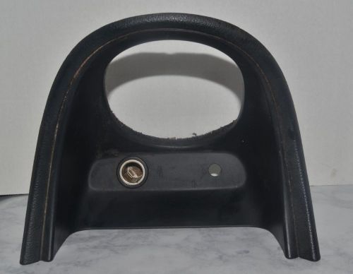1994-1998 mustang automatic transmission shifter bezel trim plate - black used