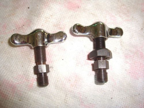 Top clamping thumb screws