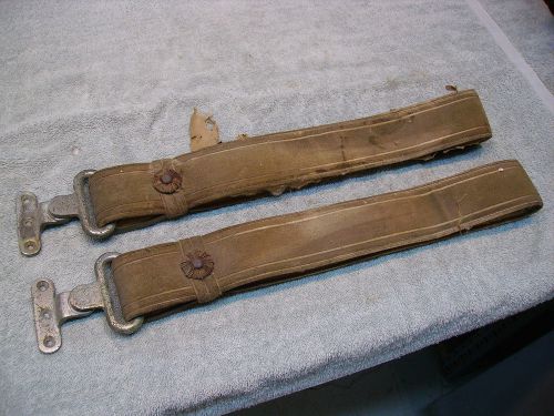 1930s-40s  packard senior rear seat assist straps/brackets.