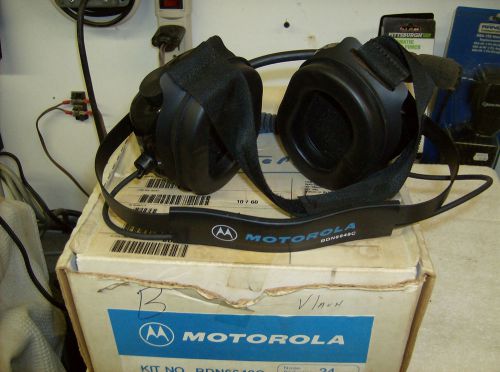 Motorola head phones/ head set for gp  and sp /racing radios+others