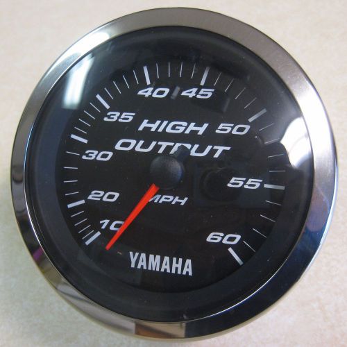 Beede yamaha boat gauge speedometer 60 mph high output model 946480