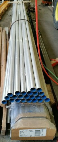 2 inch, 14 gauge aluminum tube tubing pipe (by the foot) 6061 charge pipe .083