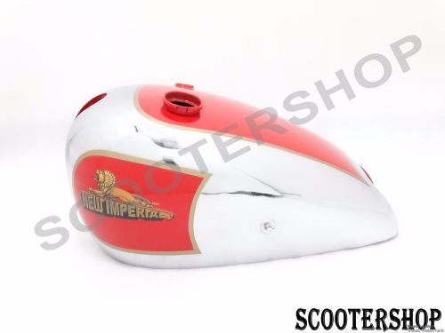 New imperial 1936 model 100 350cc red painted chrome fuel petrol tank