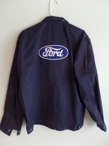 Vintage ford dealer uniform jacket- gas oil mechanic rat rod #2