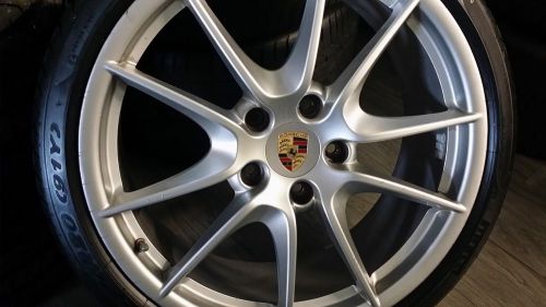 Porsche 991 s original oem  wheels 20&#034; 991 wheels tires porsche 991,997,996