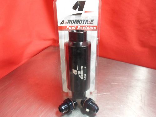 Aeromotive racing 12324 100 micron orb-10 black filter with 10-an to 8-an