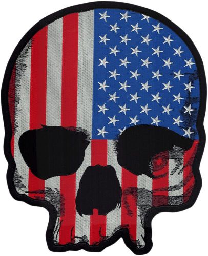 Lethal threat lt30180 patch usa flag skull