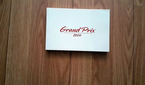 2004 pontiac grand prix owners manual 03848
