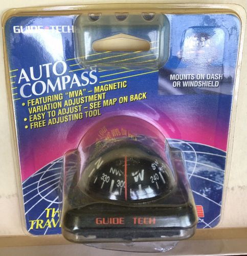 Nos guide tech auto compass &#034;the traveler&#034; model no. 24000 made in usa
