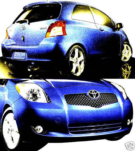 2007 toyota yaris brochure-yaris liftback &amp; yaris sedan