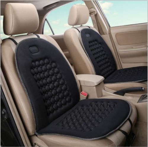 2pcs car seat cushion therapy massage padded bubble foam chair seat pad cover