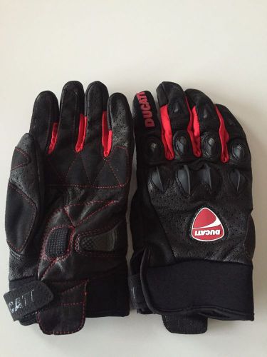 Ducati flow fabric-leather gloves size l