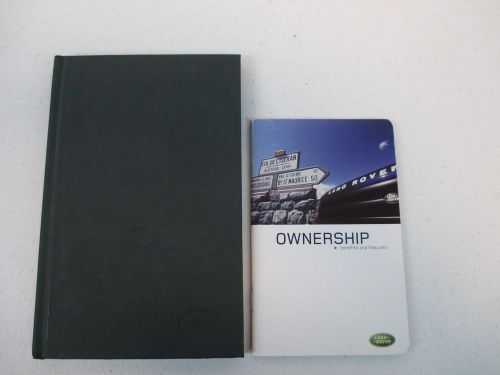 The little green book memorabilia owners manual book for land rover hardcover