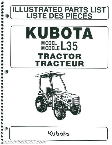 Kubota l35 parts manual - 800-426-4214