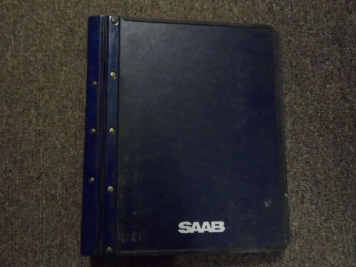 1989 1990 saab 900 operation fault tracing wiring diagrams service manual worn