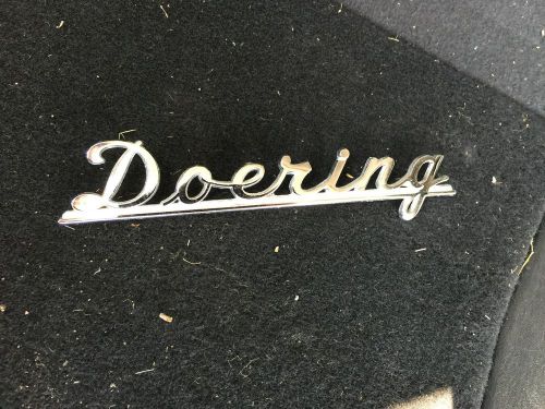 Doering dealer emblem vintage from 1960s