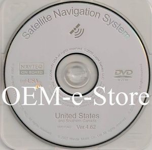 2007 2008 acura tl / type-s &amp; rdx &amp; honda ridgeline odyssey navigation dvd map