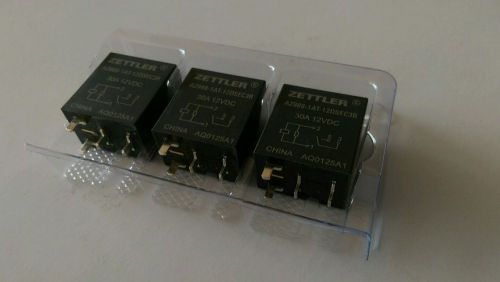3-pack zettler relay az988-1at-12dsec3r
