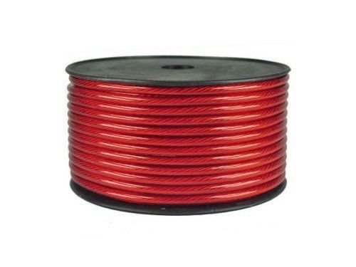 The install bay ibpc08r-250 8 gauge power cable - red 1 ft