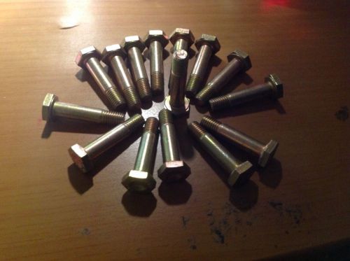 15 bolt  bolts p/n nas 6204-12  unsealed   1/4&#039;&#039; new.
