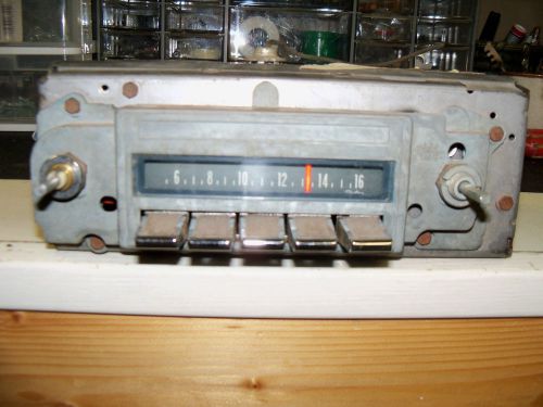 Working original 1967 68 pontiac am radio gm delco serviced 7298822