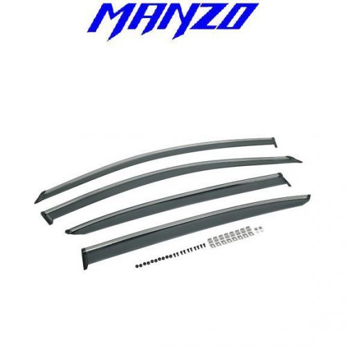 Manzo fits accord 13-16 4dr polycarbonate window visor visors tp-wv-ha13