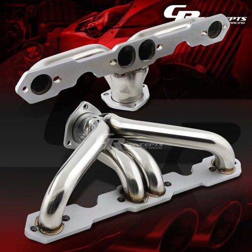 For 55-57 chevy sbc 265/283 block hugger tri-5 stainless exhaust manifold header