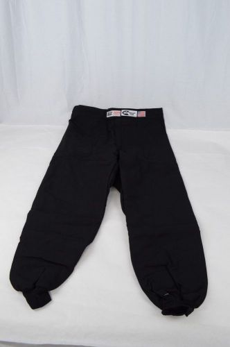 Rjs racing sfi 3-2a/5  5x pants nomex driving fire suit pants black