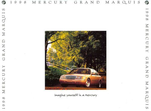 1998 mercury grand marquis brochure -grand marquis gs-grand marquis ls