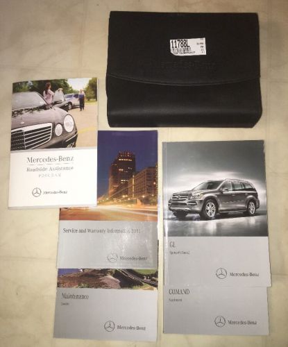 2011 mercedes benz gl owners manual command service &amp; warranty maintenance book