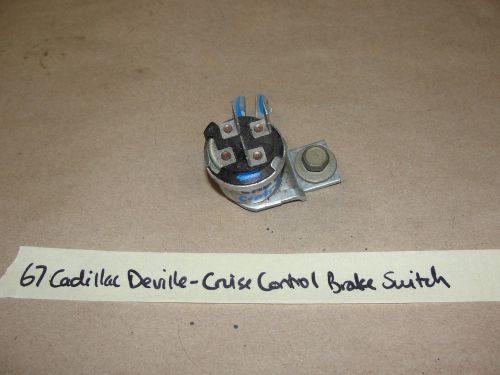 Factory original 67 cadillac deville cruise control brake switch ***tested***