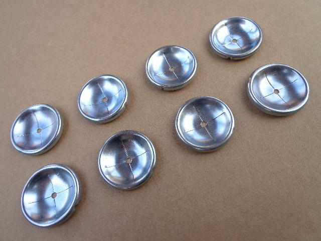 8 new seat button retainers! 1960-1970's gm cars oldsmobile chevy pontiac 21-99