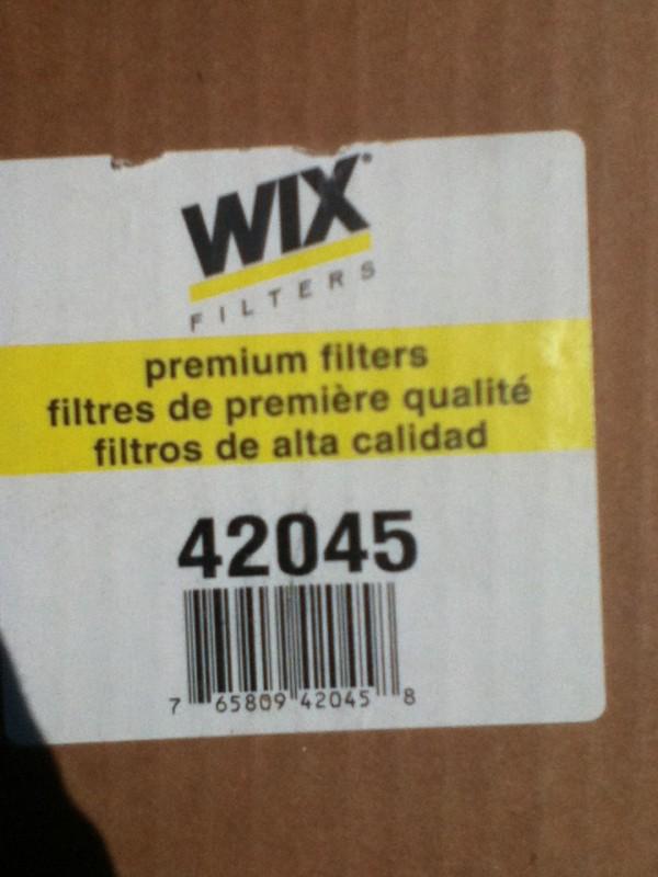 Wix filter 42045