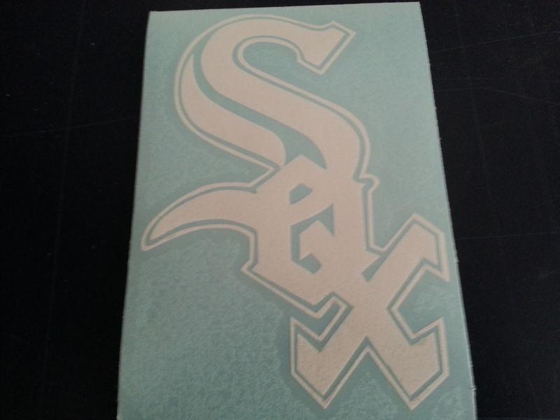 Chicago white sox decal / sticker 7 inch your choice color
