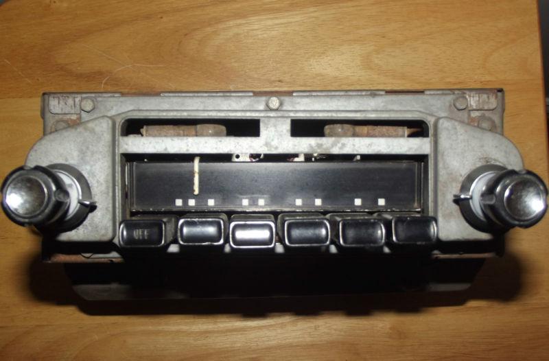 Vintage fomoco - car radio  # 16012 em 1950's mercury ford lincoln original 